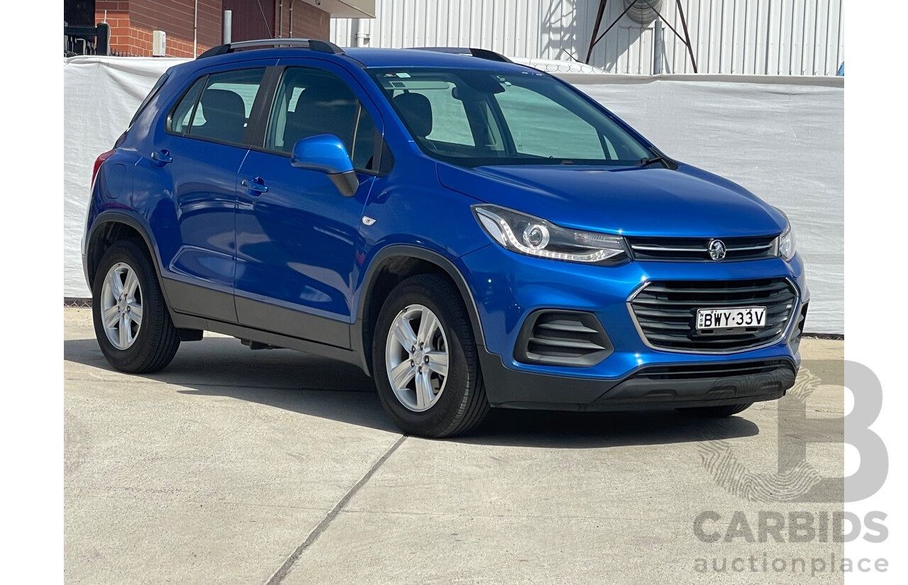 6/2017 Holden Trax LS Turbo TJ MY17 4d Wagon Blue Turbo 1.4L