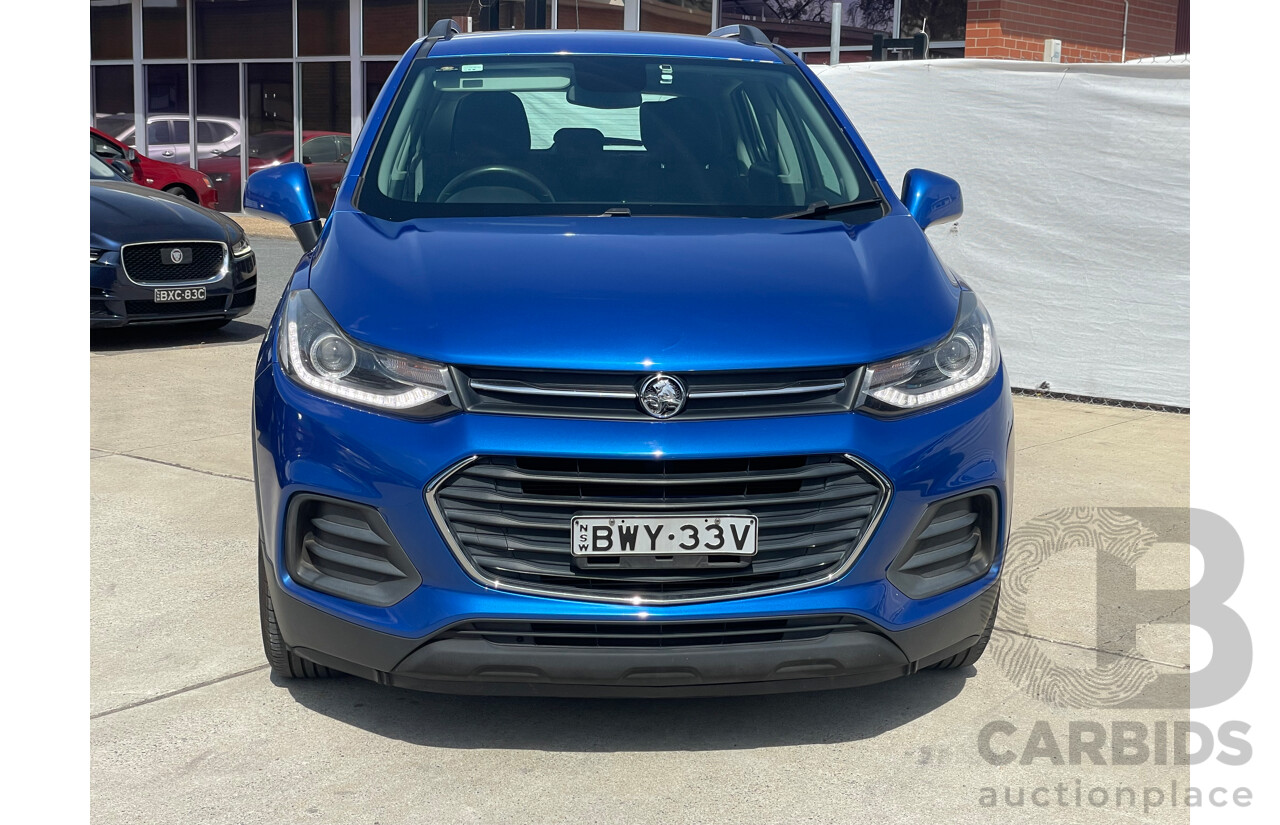 6/2017 Holden Trax LS Turbo TJ MY17 4d Wagon Blue Turbo 1.4L
