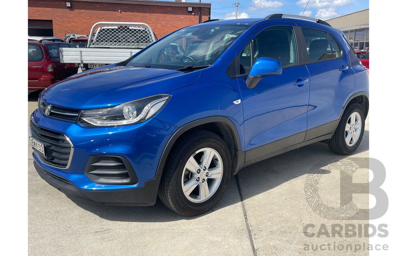 6/2017 Holden Trax LS Turbo TJ MY17 4d Wagon Blue Turbo 1.4L