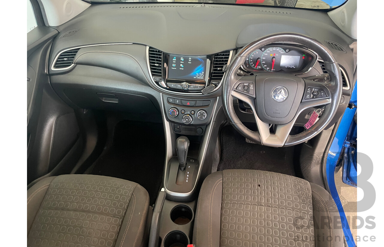 6/2017 Holden Trax LS Turbo TJ MY17 4d Wagon Blue Turbo 1.4L