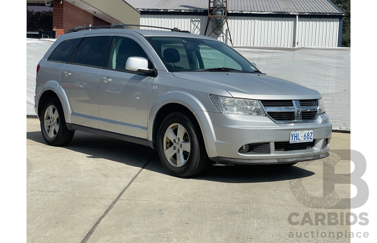 8/2011 Dodge Journey SXT JC MY10 4d Wagon Silver 2.7L