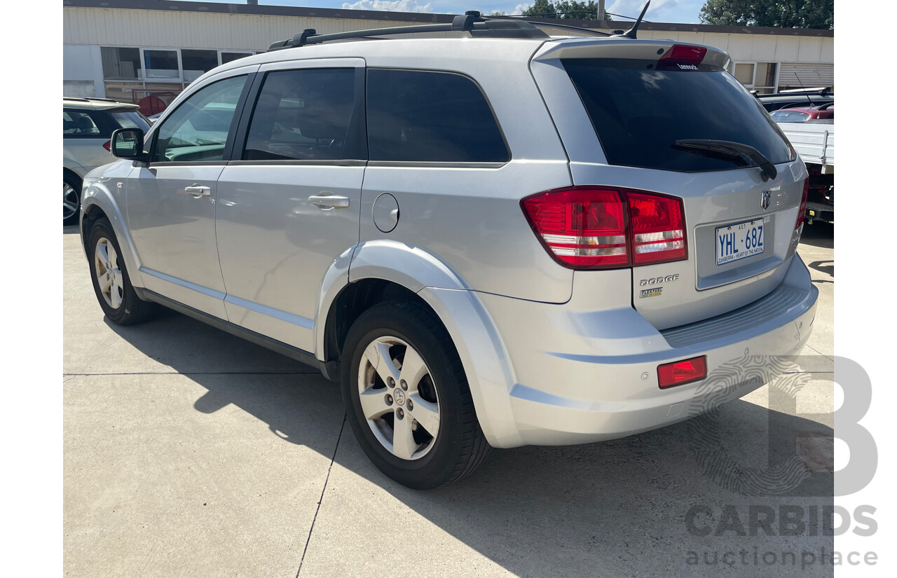 8/2011 Dodge Journey SXT JC MY10 4d Wagon Silver 2.7L