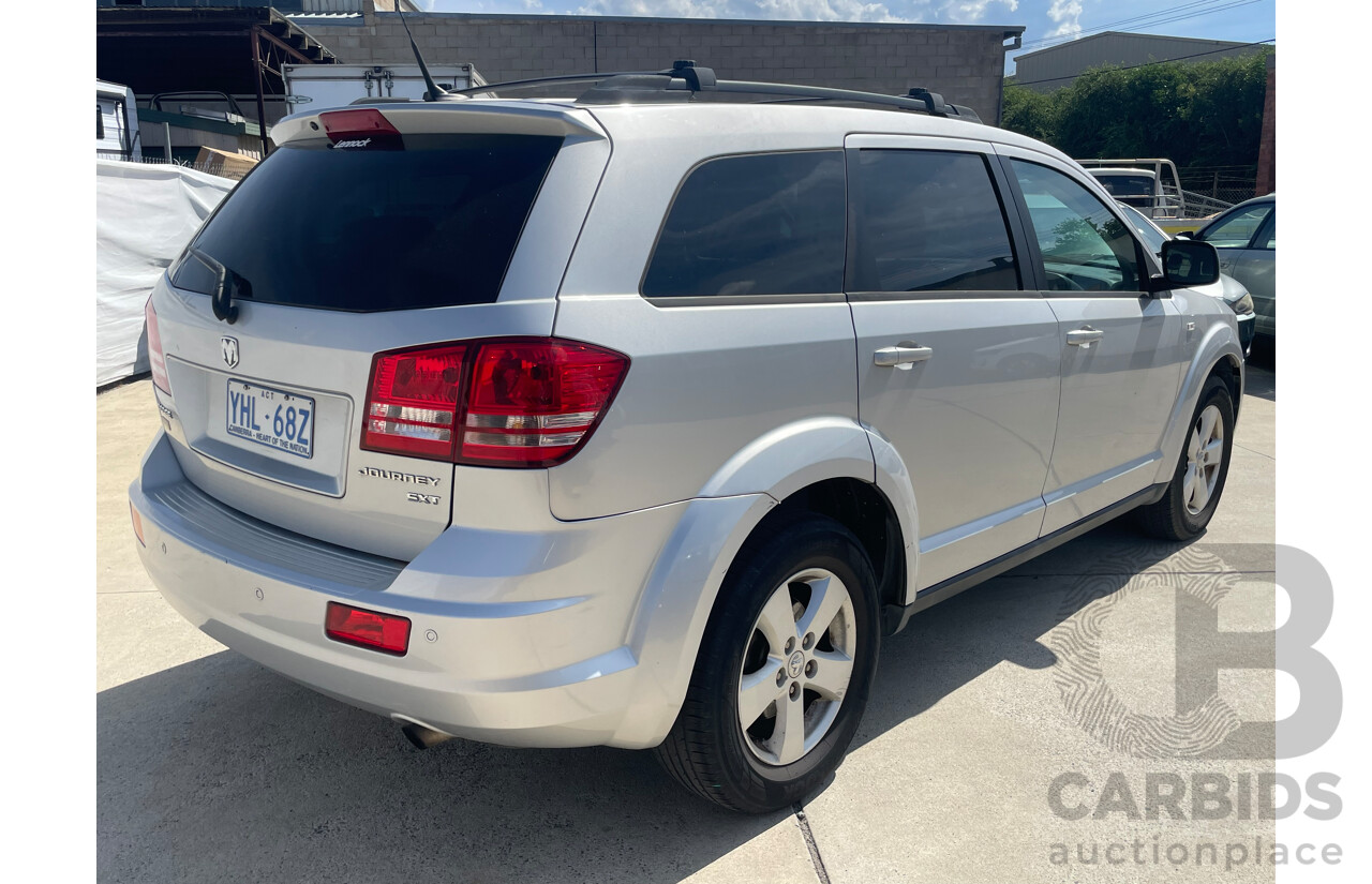 8/2011 Dodge Journey SXT JC MY10 4d Wagon Silver 2.7L