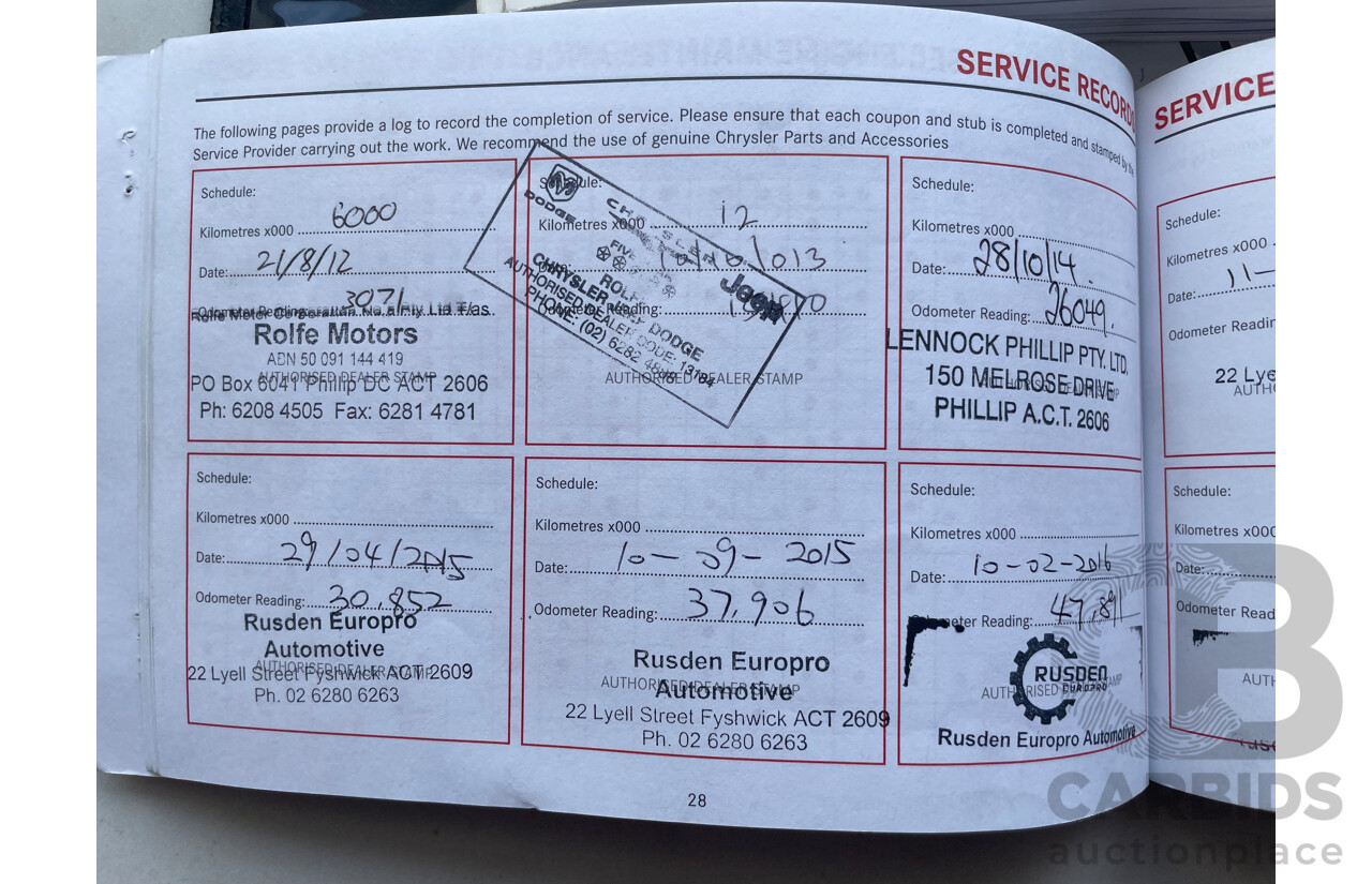 8/2011 Dodge Journey SXT JC MY10 4d Wagon Silver 2.7L