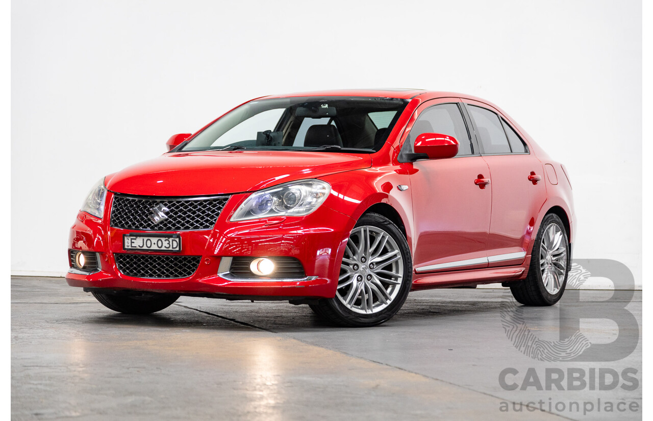 08/2010 Suzuki Kizashi Sport (AWD) FR 4d Sedan Red 2.4L