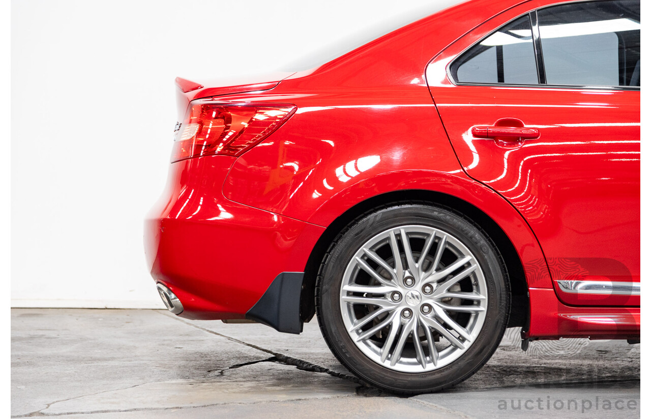 08/2010 Suzuki Kizashi Sport (AWD) FR 4d Sedan Red 2.4L