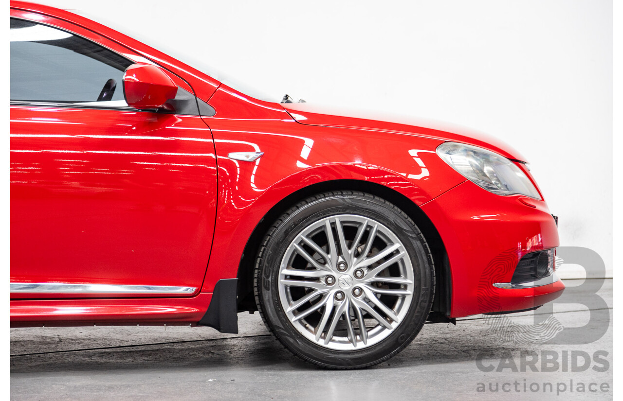 08/2010 Suzuki Kizashi Sport (AWD) FR 4d Sedan Red 2.4L