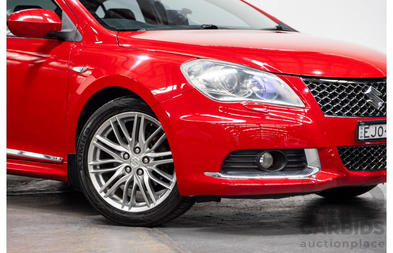 08/2010 Suzuki Kizashi Sport (AWD) FR 4d Sedan Red 2.4L
