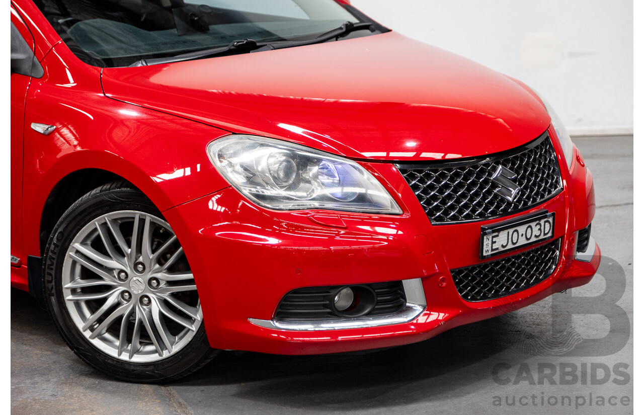 08/2010 Suzuki Kizashi Sport (AWD) FR 4d Sedan Red 2.4L
