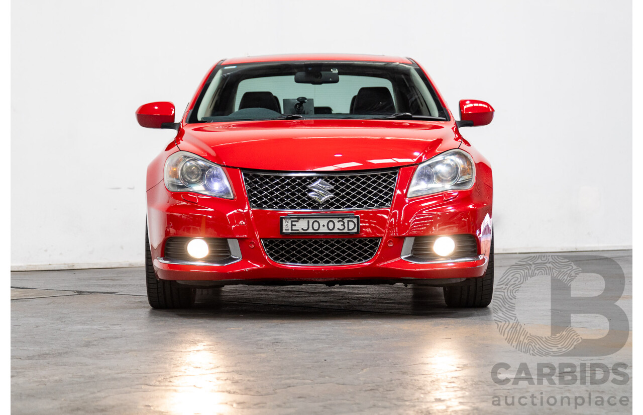 08/2010 Suzuki Kizashi Sport (AWD) FR 4d Sedan Red 2.4L