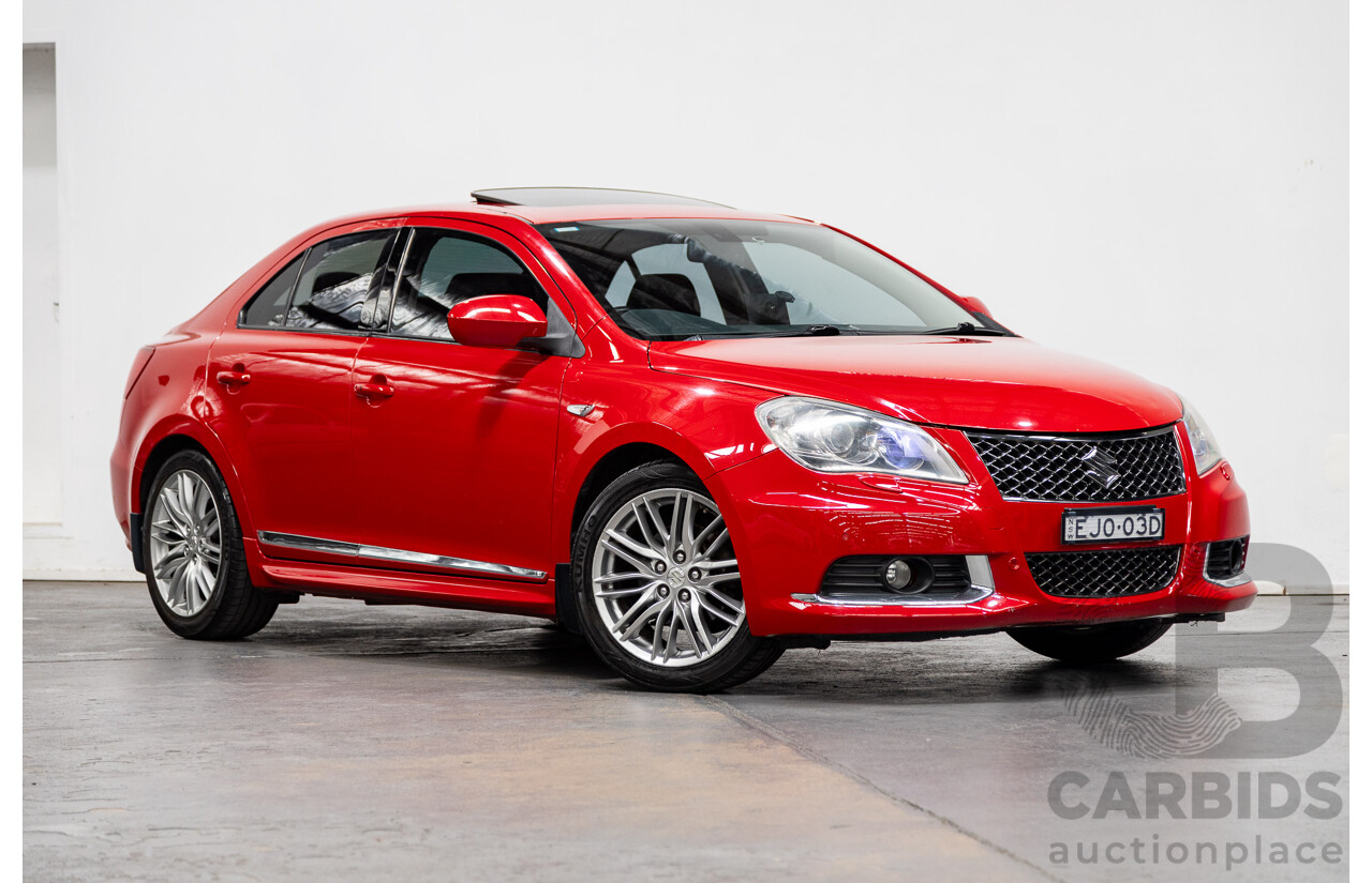 08/2010 Suzuki Kizashi Sport (AWD) FR 4d Sedan Red 2.4L
