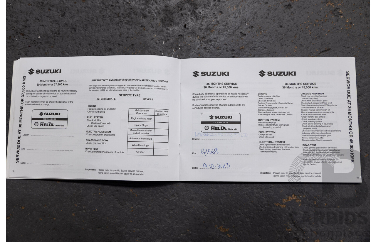 08/2010 Suzuki Kizashi Sport (AWD) FR 4d Sedan Red 2.4L