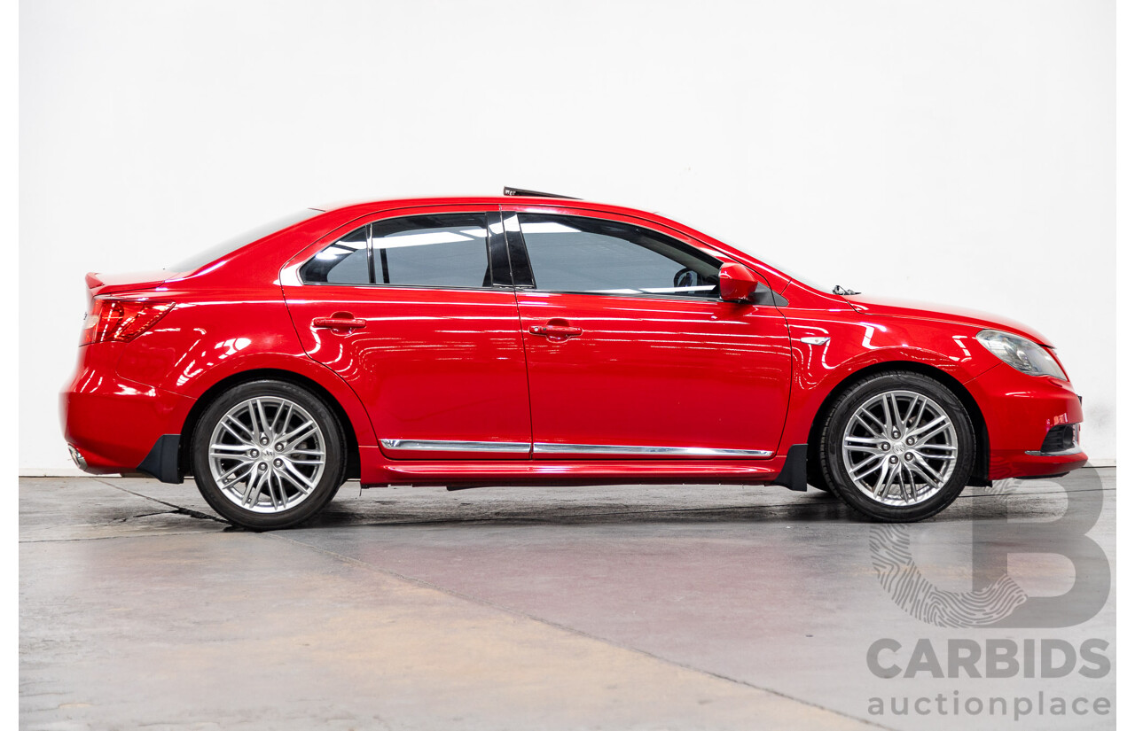 08/2010 Suzuki Kizashi Sport (AWD) FR 4d Sedan Red 2.4L