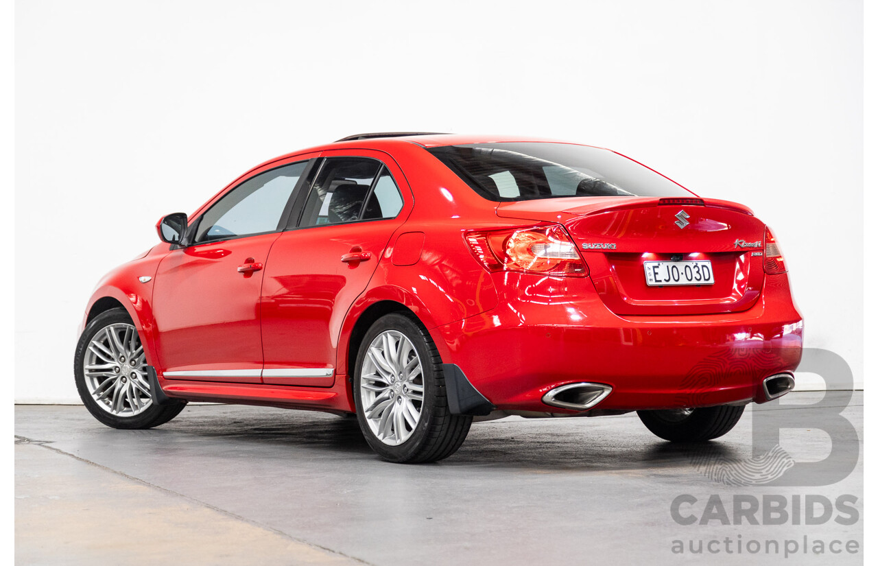08/2010 Suzuki Kizashi Sport (AWD) FR 4d Sedan Red 2.4L