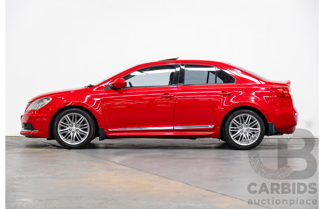 08/2010 Suzuki Kizashi Sport (AWD) FR 4d Sedan Red 2.4L