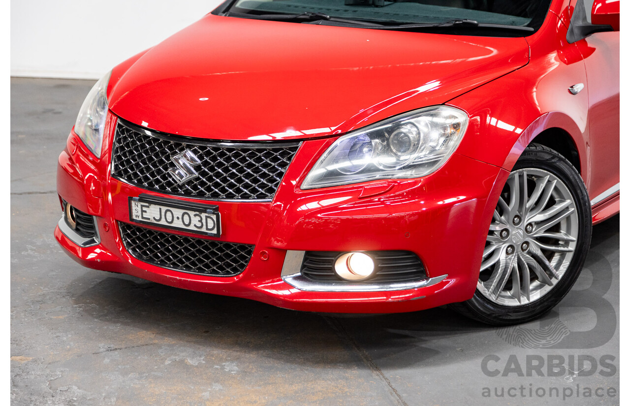 08/2010 Suzuki Kizashi Sport (AWD) FR 4d Sedan Red 2.4L