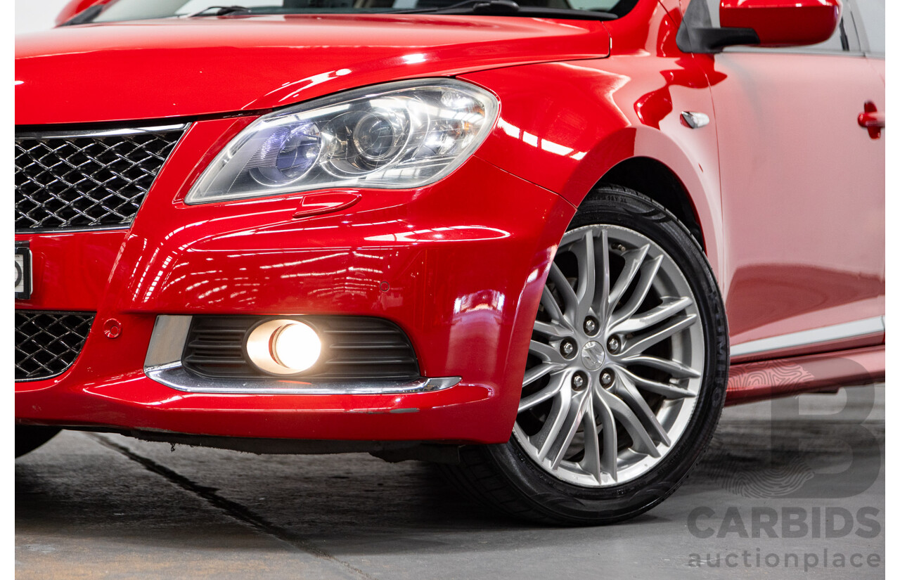 08/2010 Suzuki Kizashi Sport (AWD) FR 4d Sedan Red 2.4L