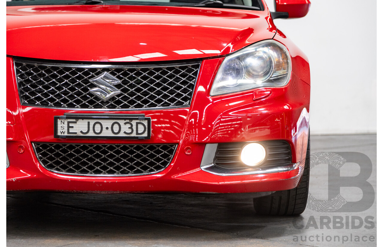 08/2010 Suzuki Kizashi Sport (AWD) FR 4d Sedan Red 2.4L