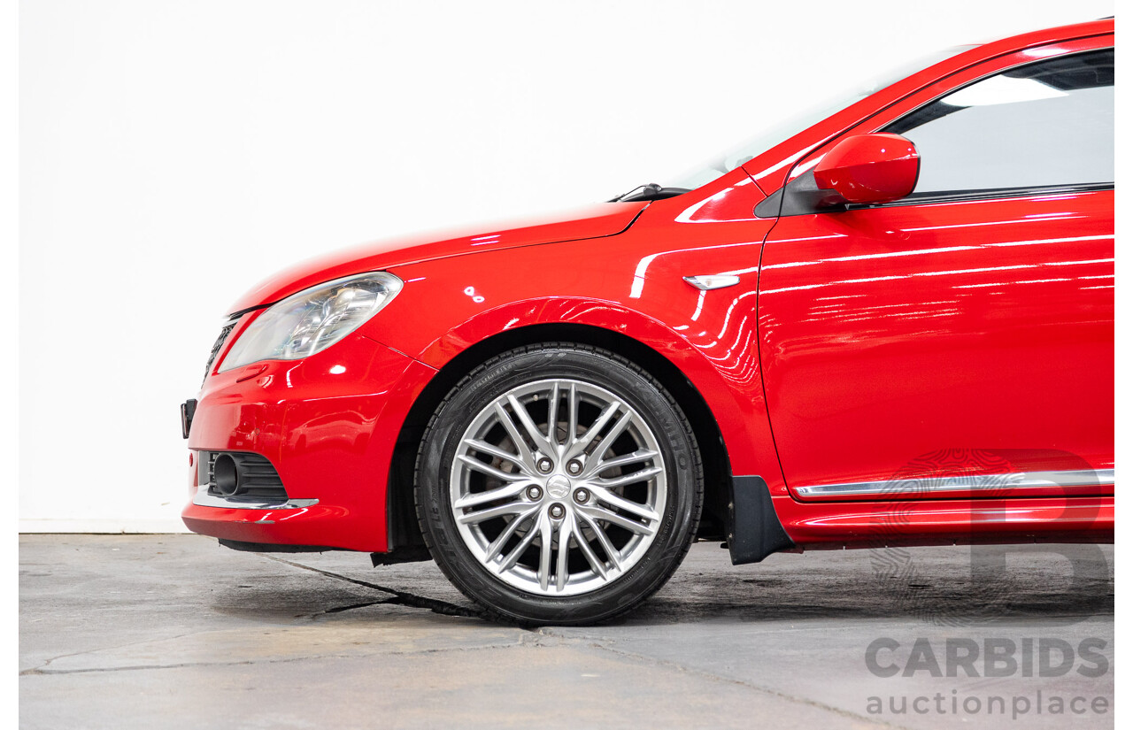 08/2010 Suzuki Kizashi Sport (AWD) FR 4d Sedan Red 2.4L