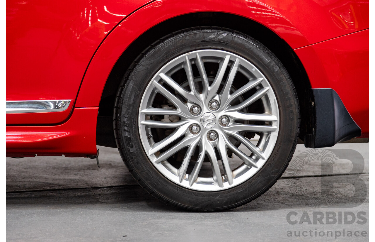 08/2010 Suzuki Kizashi Sport (AWD) FR 4d Sedan Red 2.4L