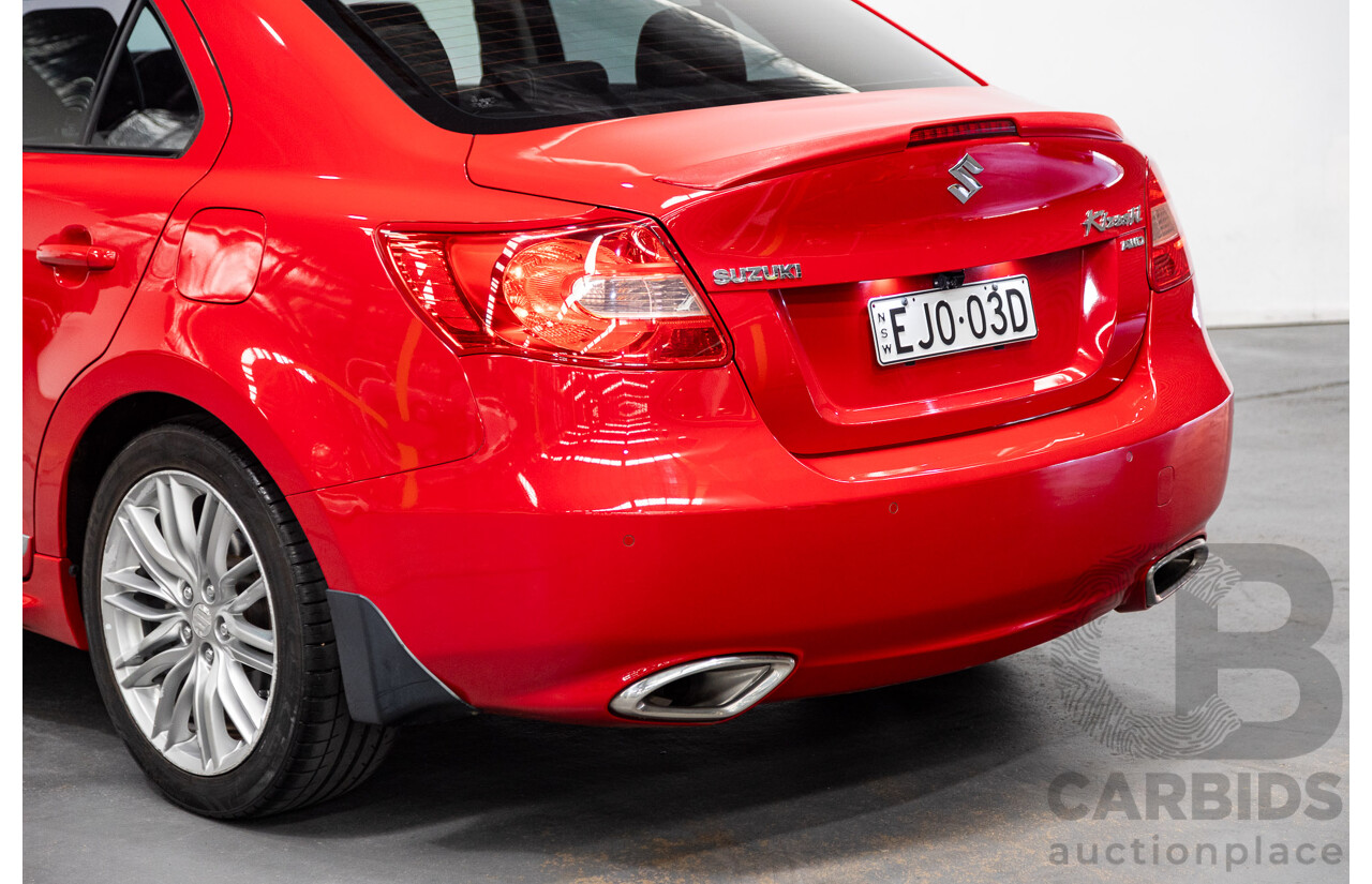 08/2010 Suzuki Kizashi Sport (AWD) FR 4d Sedan Red 2.4L