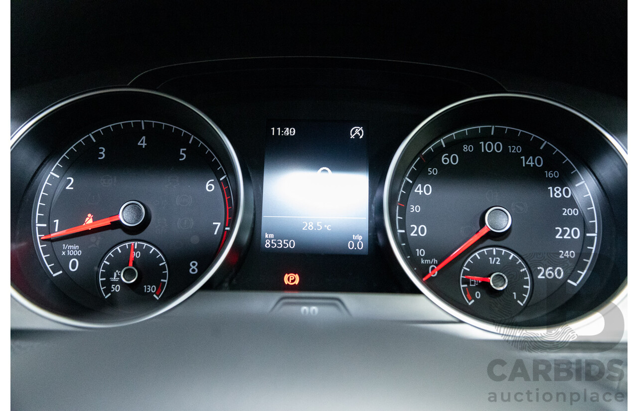 09/2015 Volkswagen Golf 92 TSI Trendline MY16 5D Hatchback White Turbo 1.4L