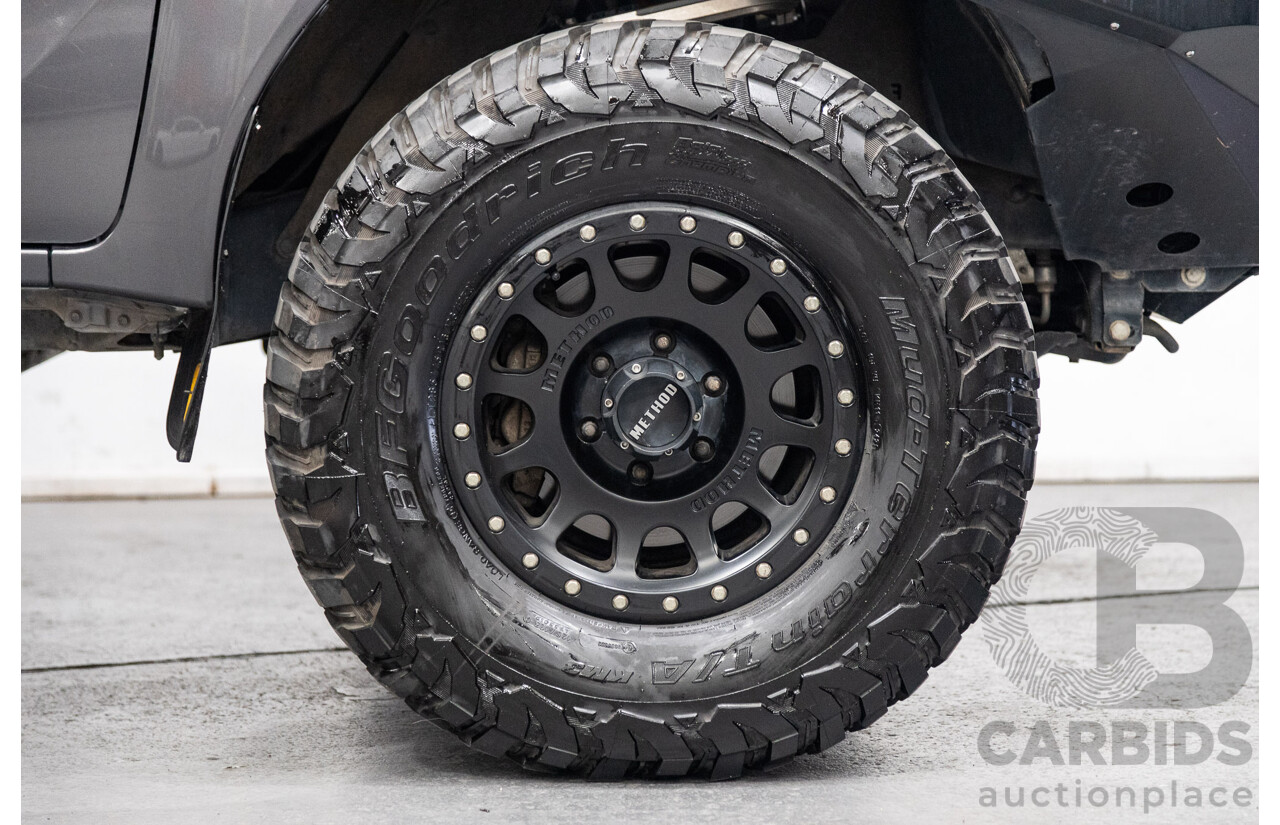 02/2017 Toyota Hilux SR5 4x4 GUN126R Extra Cab Utility Grey Turbo Diesel 2.8L