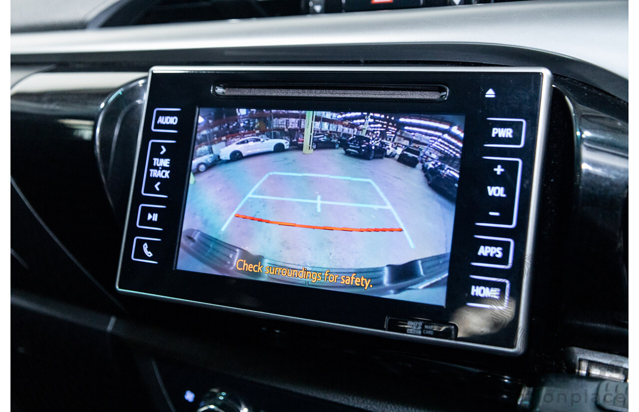 02/2017 Toyota Hilux SR5 4x4 GUN126R Extra Cab Utility Grey Turbo Diesel 2.8L