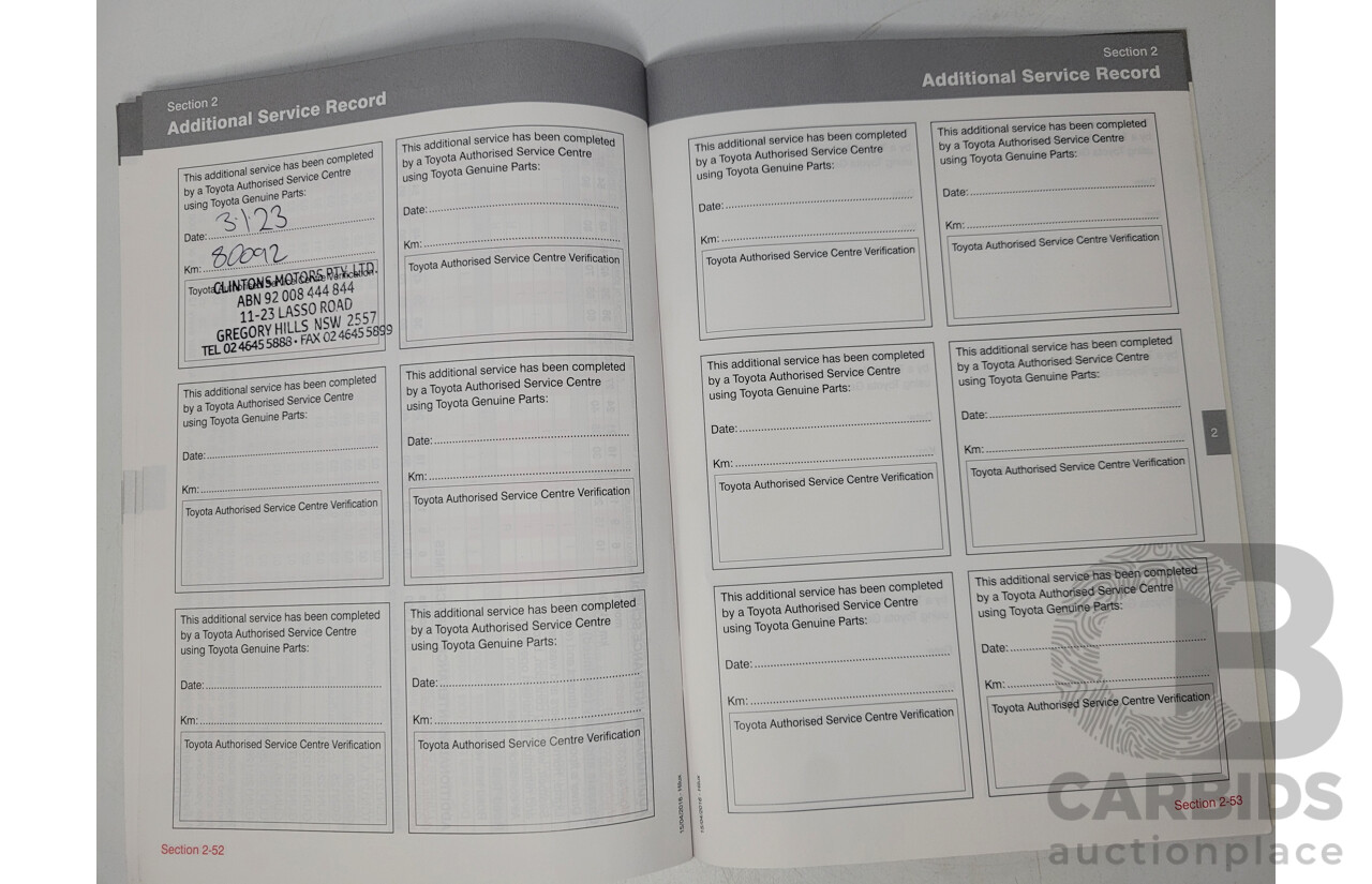 02/2017 Toyota Hilux SR5 4x4 GUN126R Extra Cab Utility Grey Turbo Diesel 2.8L