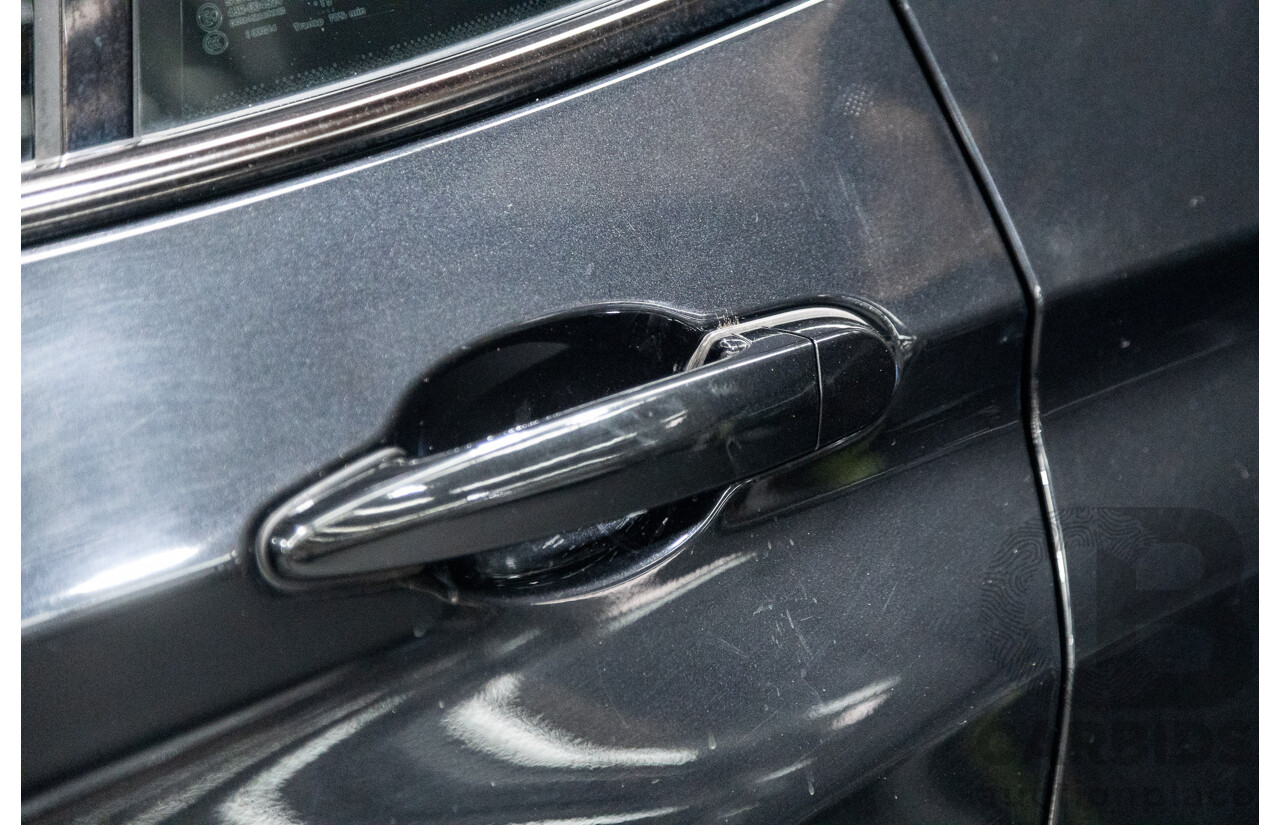 08/2015 BMW X3 xDrive20d (4x4) F25 MY15 4D Wagon Sapphire Black Metallic Turbo Diesel 2.0L