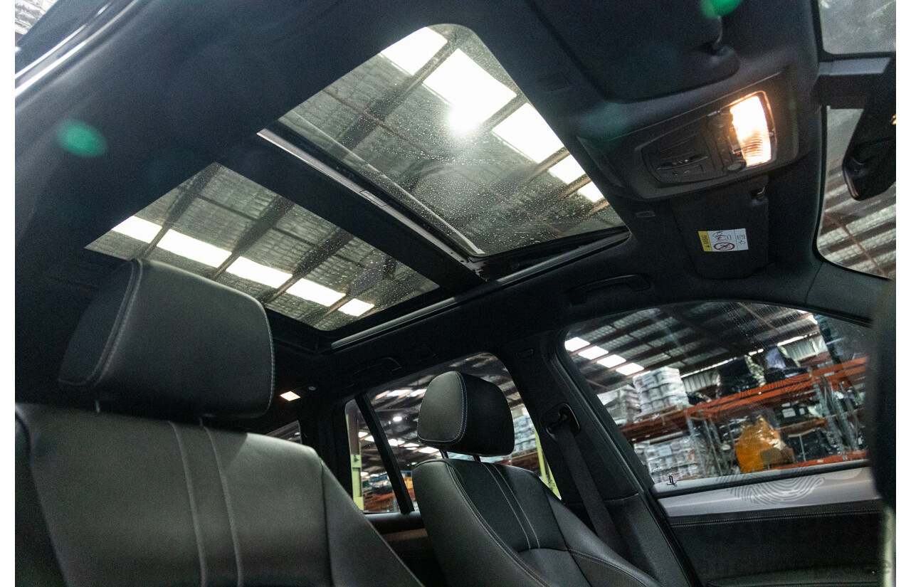 08/2015 BMW X3 xDrive20d (4x4) F25 MY15 4D Wagon Sapphire Black Metallic Turbo Diesel 2.0L