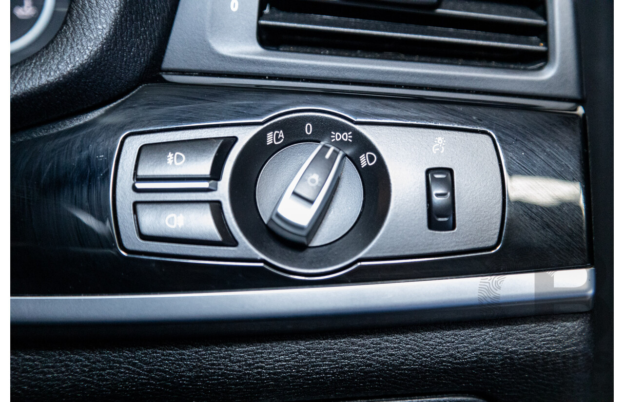 08/2015 BMW X3 xDrive20d (4x4) F25 MY15 4D Wagon Sapphire Black Metallic Turbo Diesel 2.0L