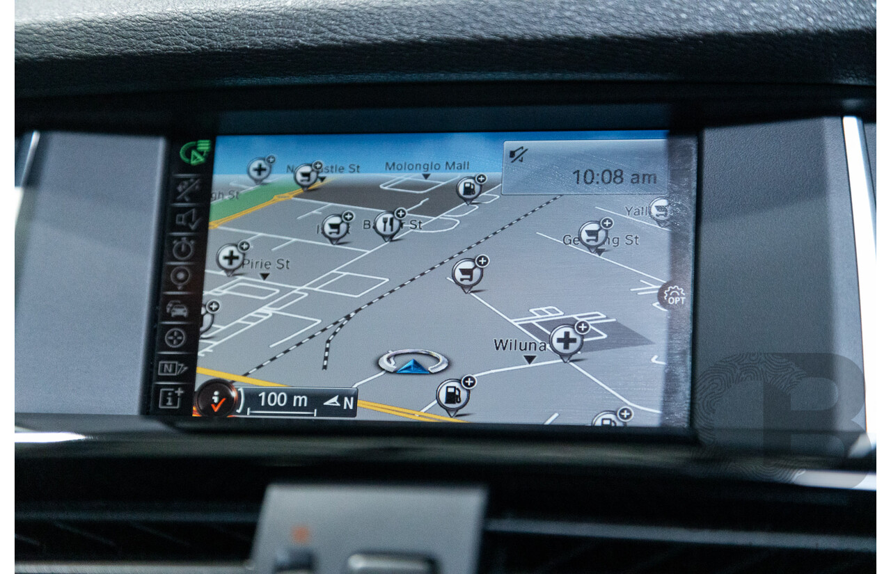 08/2015 BMW X3 xDrive20d (4x4) F25 MY15 4D Wagon Sapphire Black Metallic Turbo Diesel 2.0L