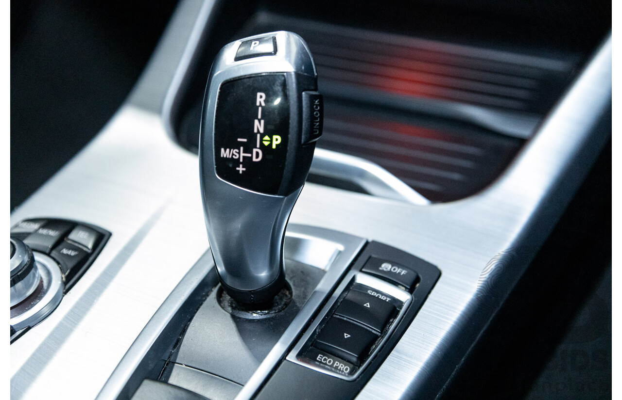 08/2015 BMW X3 xDrive20d (4x4) F25 MY15 4D Wagon Sapphire Black Metallic Turbo Diesel 2.0L