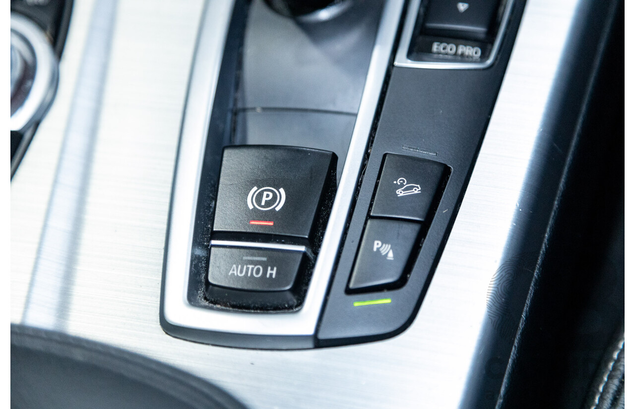 08/2015 BMW X3 xDrive20d (4x4) F25 MY15 4D Wagon Sapphire Black Metallic Turbo Diesel 2.0L