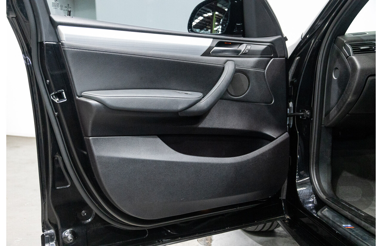 08/2015 BMW X3 xDrive20d (4x4) F25 MY15 4D Wagon Sapphire Black Metallic Turbo Diesel 2.0L