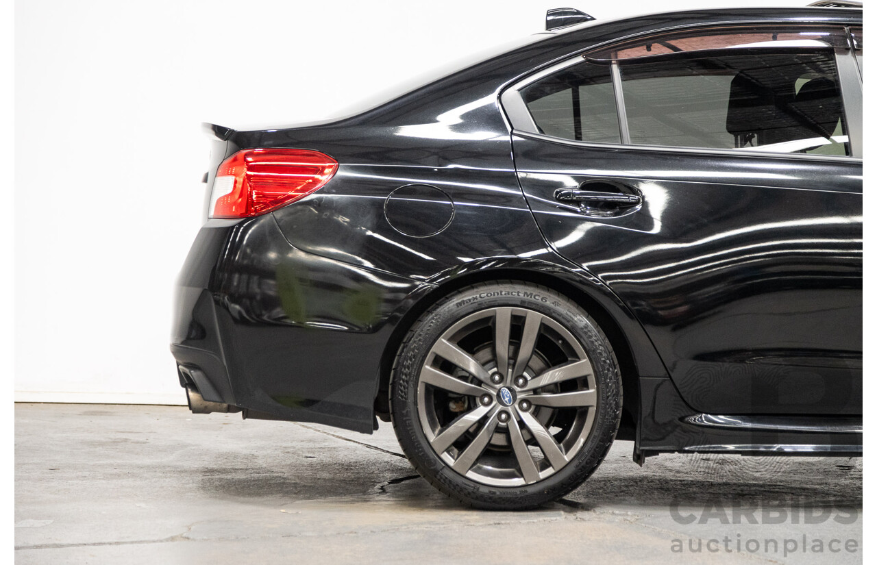 08/2015 Subaru WRX Premium (AWD) MY16 4d Sedan Black Turbo 2.0L