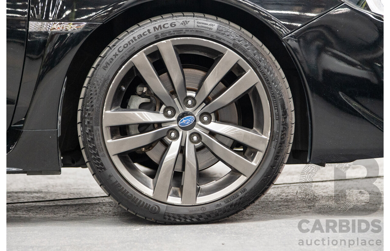 08/2015 Subaru WRX Premium (AWD) MY16 4d Sedan Black Turbo 2.0L