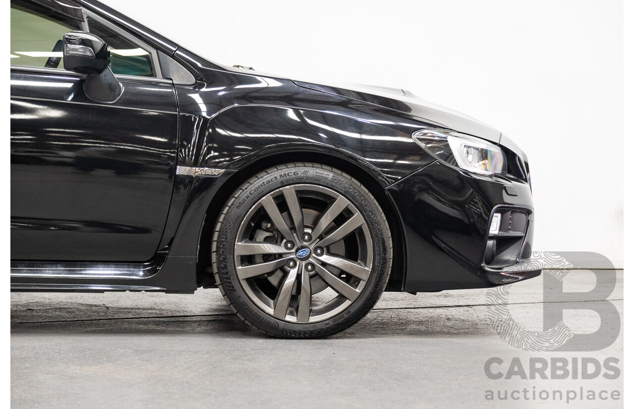 08/2015 Subaru WRX Premium (AWD) MY16 4d Sedan Black Turbo 2.0L