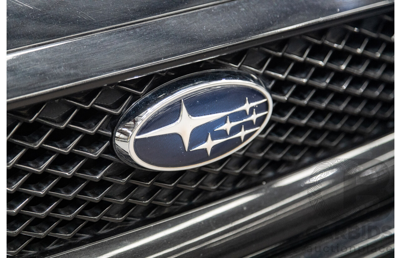 08/2015 Subaru WRX Premium (AWD) MY16 4d Sedan Black Turbo 2.0L