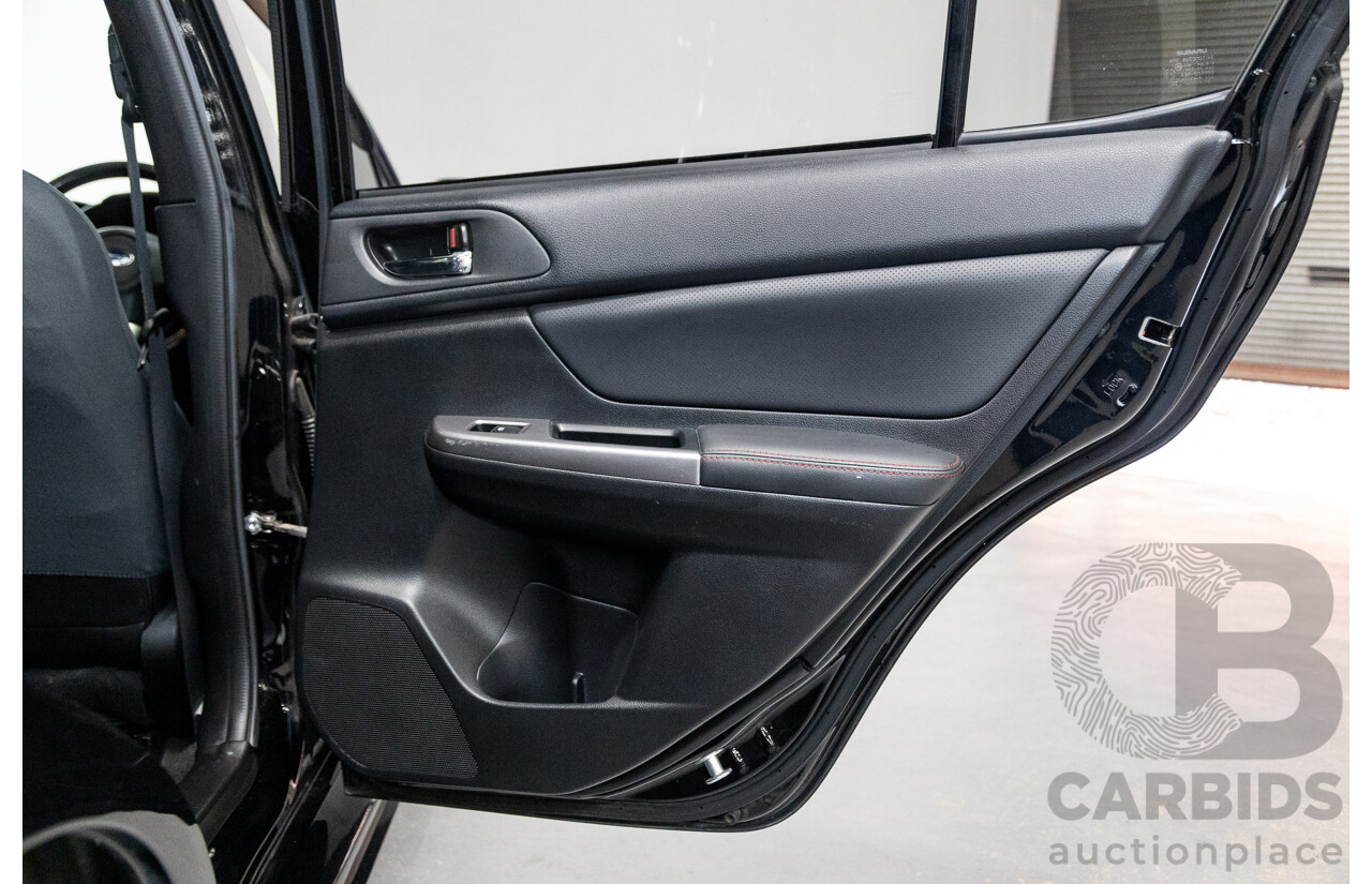 08/2015 Subaru WRX Premium (AWD) MY16 4d Sedan Black Turbo 2.0L