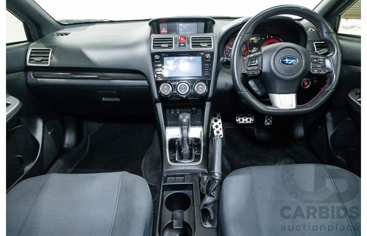 08/2015 Subaru WRX Premium (AWD) MY16 4d Sedan Black Turbo 2.0L