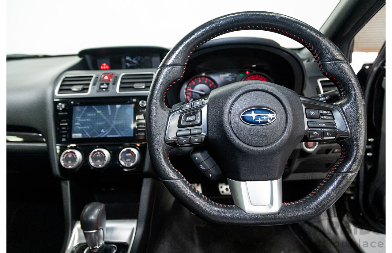 08/2015 Subaru WRX Premium (AWD) MY16 4d Sedan Black Turbo 2.0L