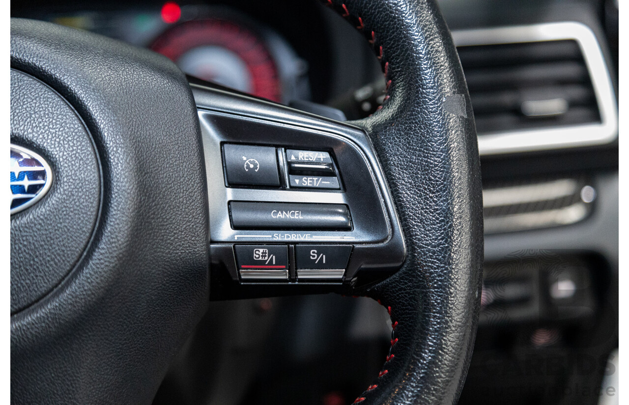 08/2015 Subaru WRX Premium (AWD) MY16 4d Sedan Black Turbo 2.0L