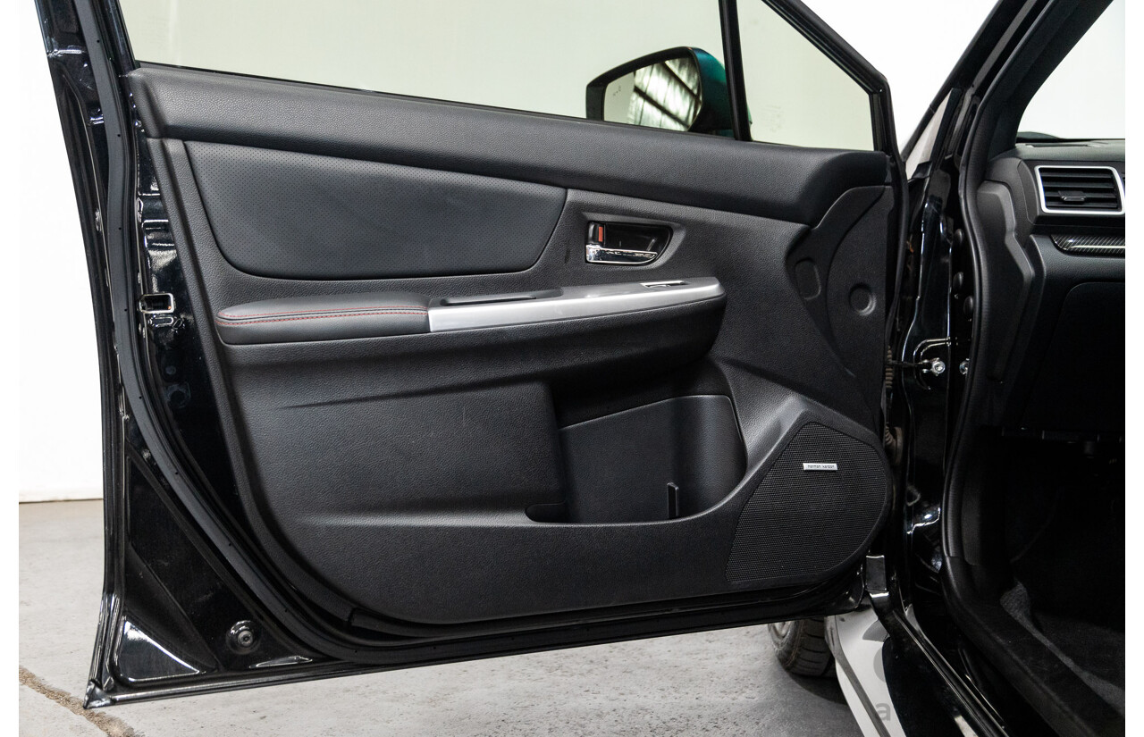 08/2015 Subaru WRX Premium (AWD) MY16 4d Sedan Black Turbo 2.0L