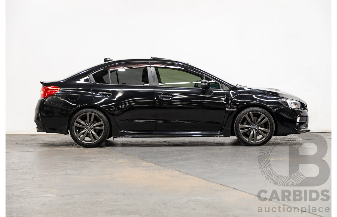 08/2015 Subaru WRX Premium (AWD) MY16 4d Sedan Black Turbo 2.0L