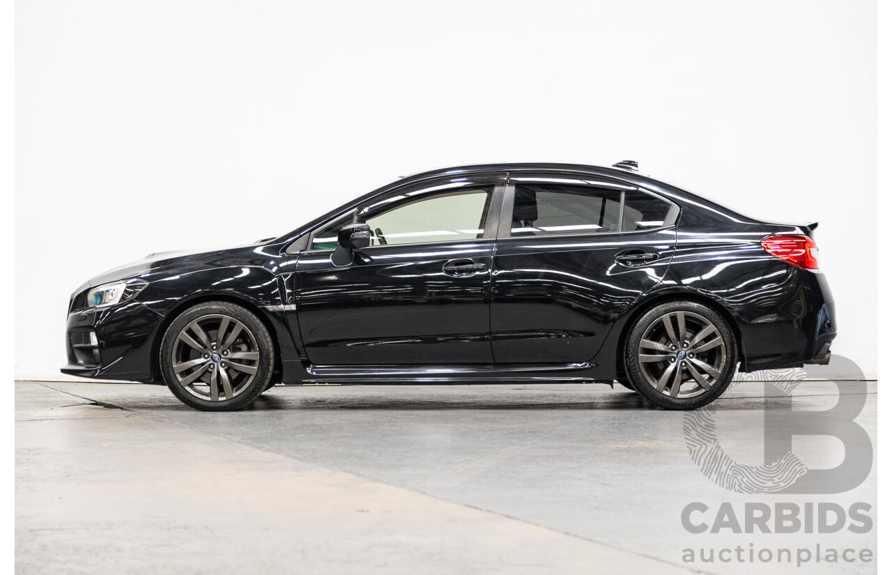 08/2015 Subaru WRX Premium (AWD) MY16 4d Sedan Black Turbo 2.0L