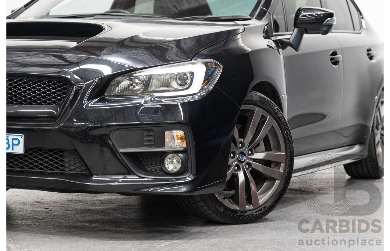 08/2015 Subaru WRX Premium (AWD) MY16 4d Sedan Black Turbo 2.0L