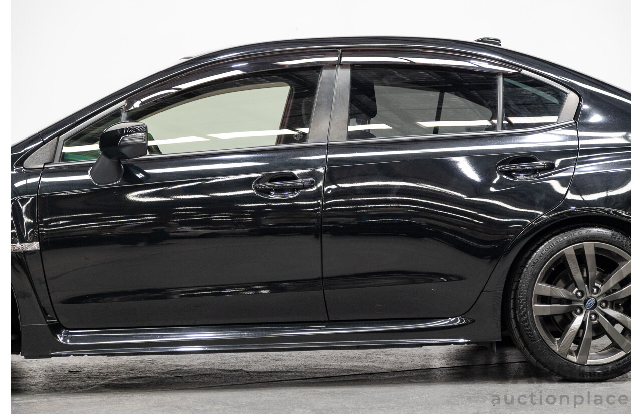 08/2015 Subaru WRX Premium (AWD) MY16 4d Sedan Black Turbo 2.0L