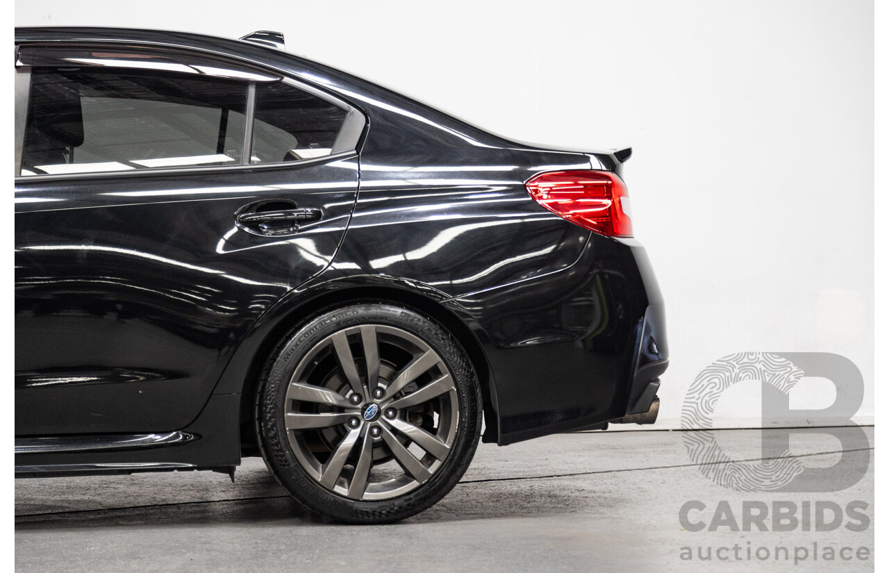 08/2015 Subaru WRX Premium (AWD) MY16 4d Sedan Black Turbo 2.0L
